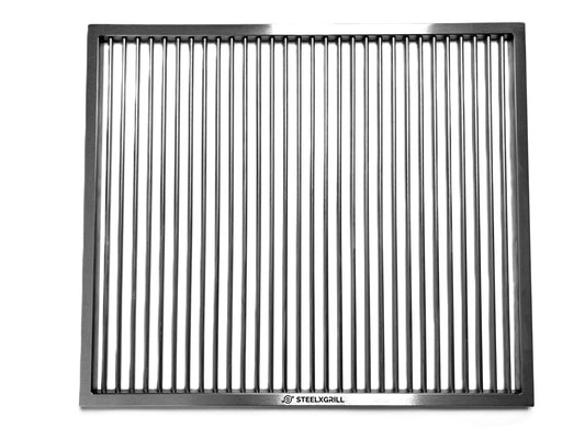 Griglia Acciaio 605x443 mm Asta 5 mm - Ricambio Compatibile Weber Spirit 300